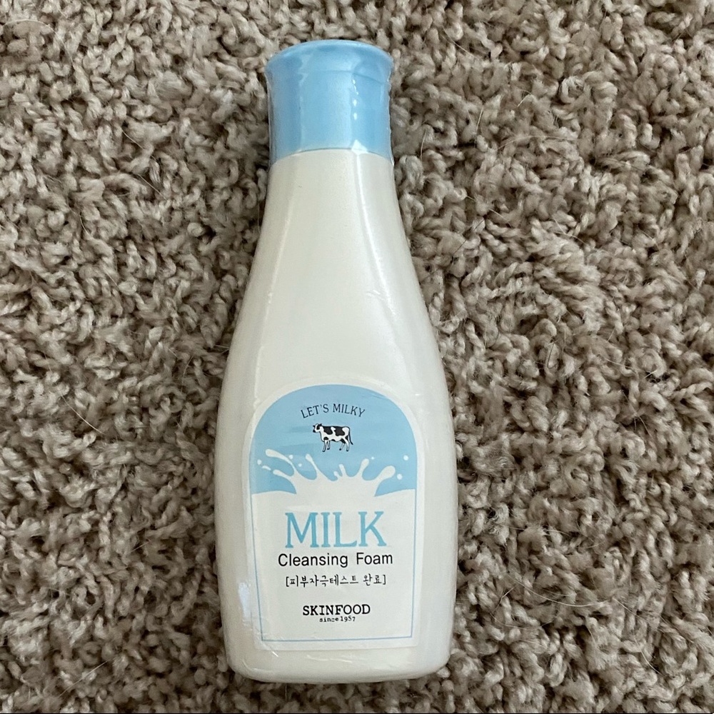 SKINFOOD Lets Milky Milk Cleansing Foam Korean skincare